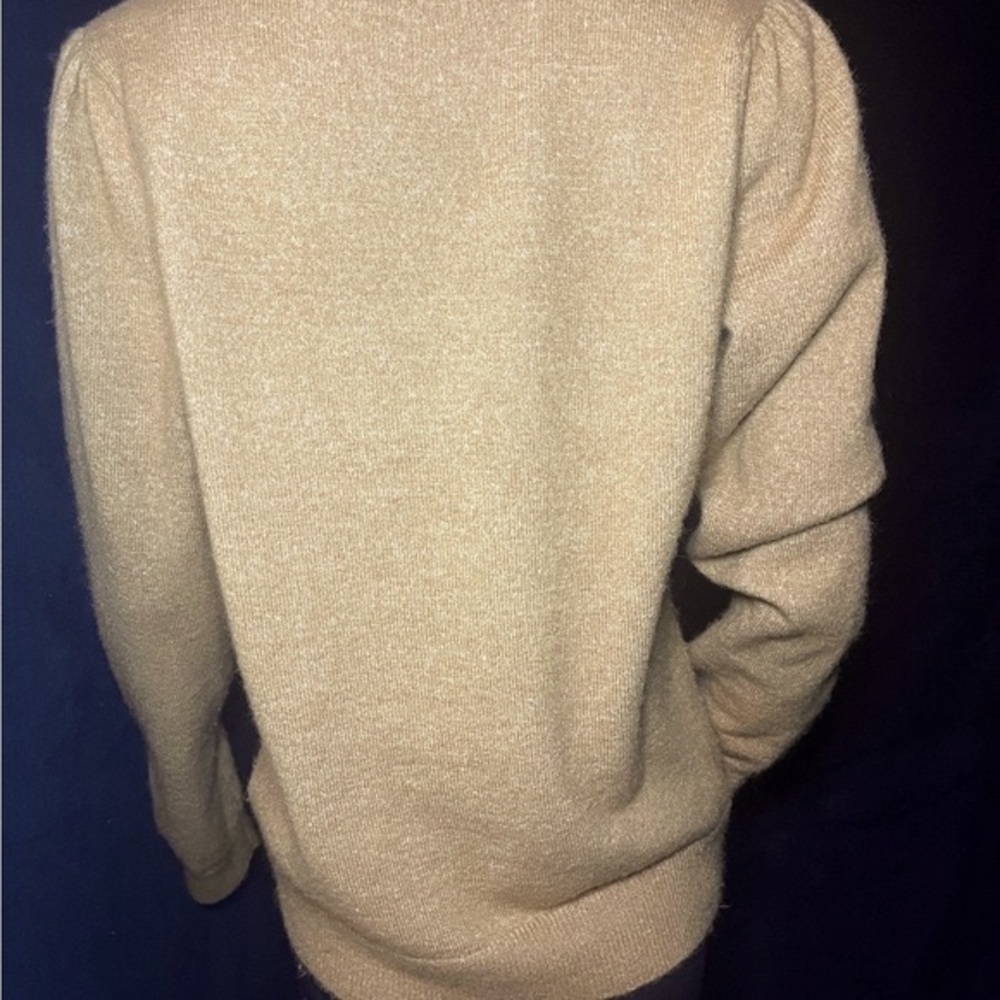 A Loves A Camel Color Mock Turtleneck Sweater, Si… - image 5